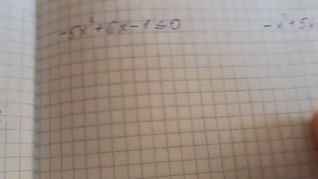 неравенства квадратичные смотреть онлайн