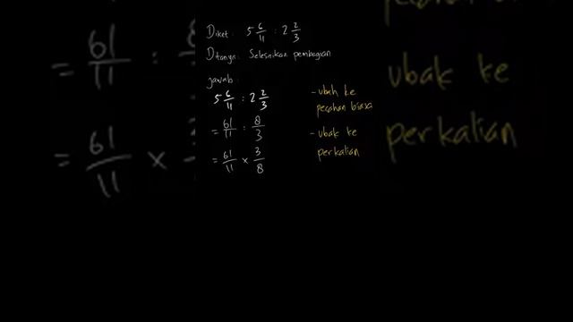 Selesaikan pembagian berikut. 5\frac{6}{... | Pintar Matemati | Kelas 5 | 6 | Matematika смотреть онлайн