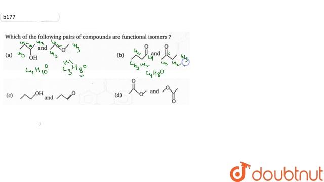 Which of the followign pairs of compounds are functional isomers ? смотреть онлайн