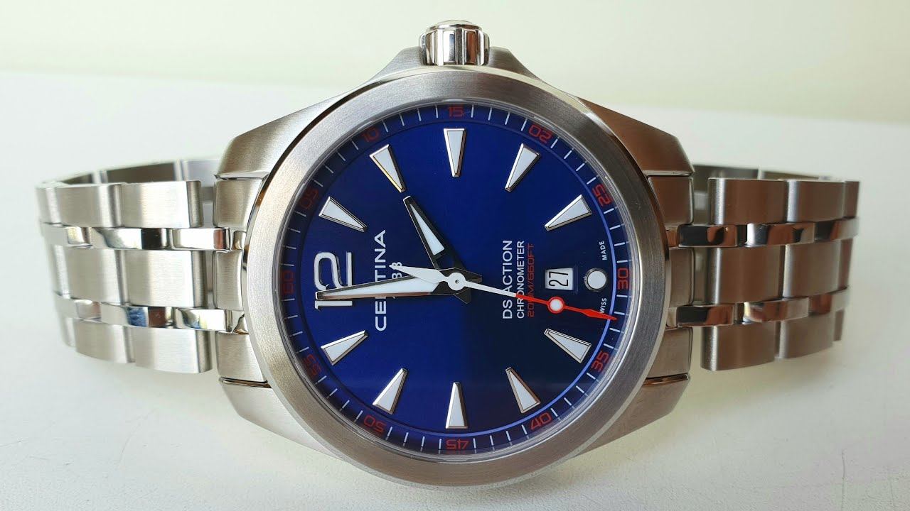 CERTINA DS ACTION CHRONOMETER C032.851.11.047.00. Обзор\Review смотреть онлайн