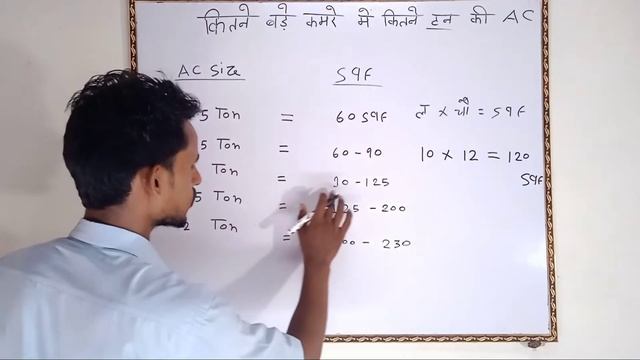 कितने बड़े कमरे में कितने टन की AC लगाएँ смотреть онлайн