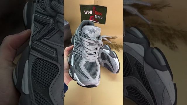 New Balance 9060 Grey смотреть онлайн