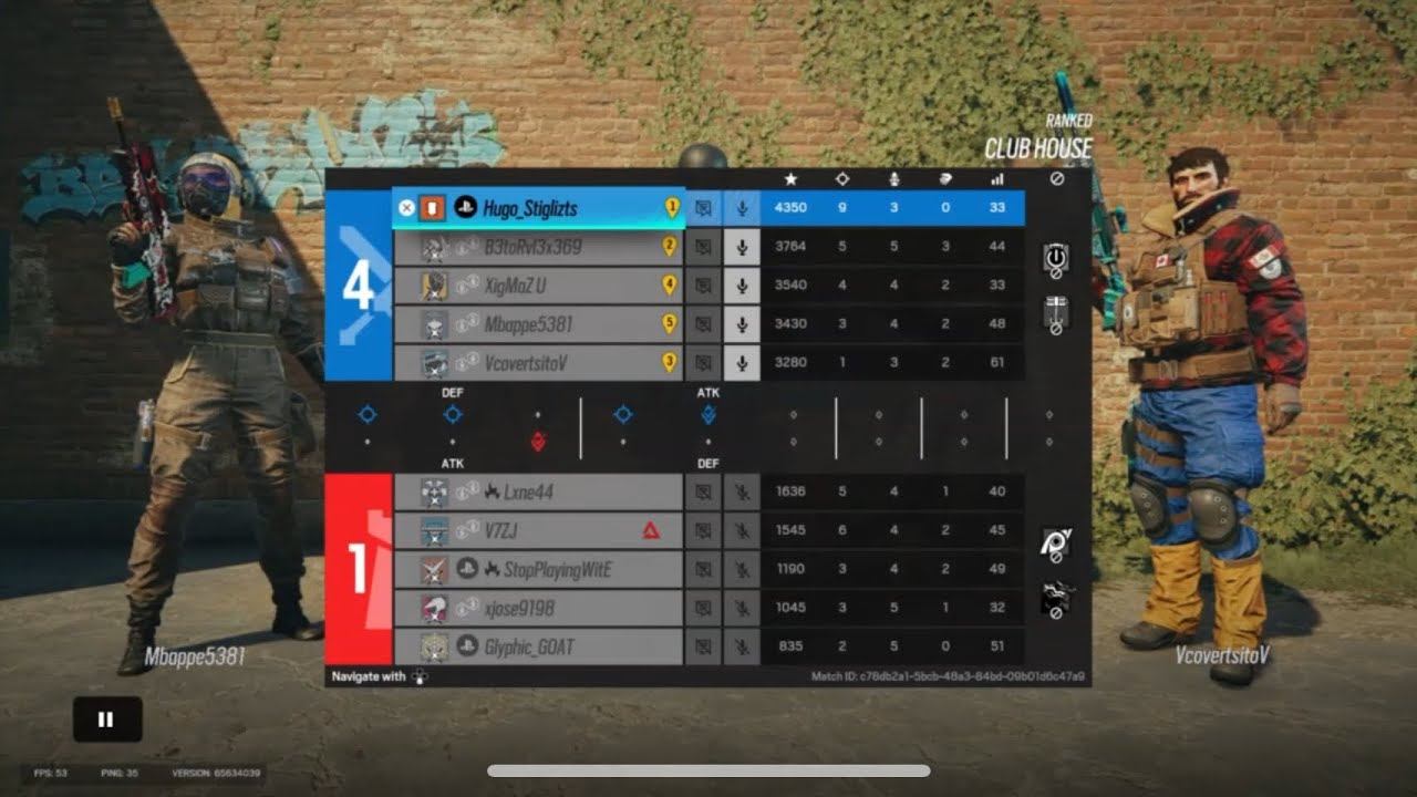 Ranked on Club House - Solo Queue #rainbowsixsiege#rankedgameplay#solo смотреть онлайн
