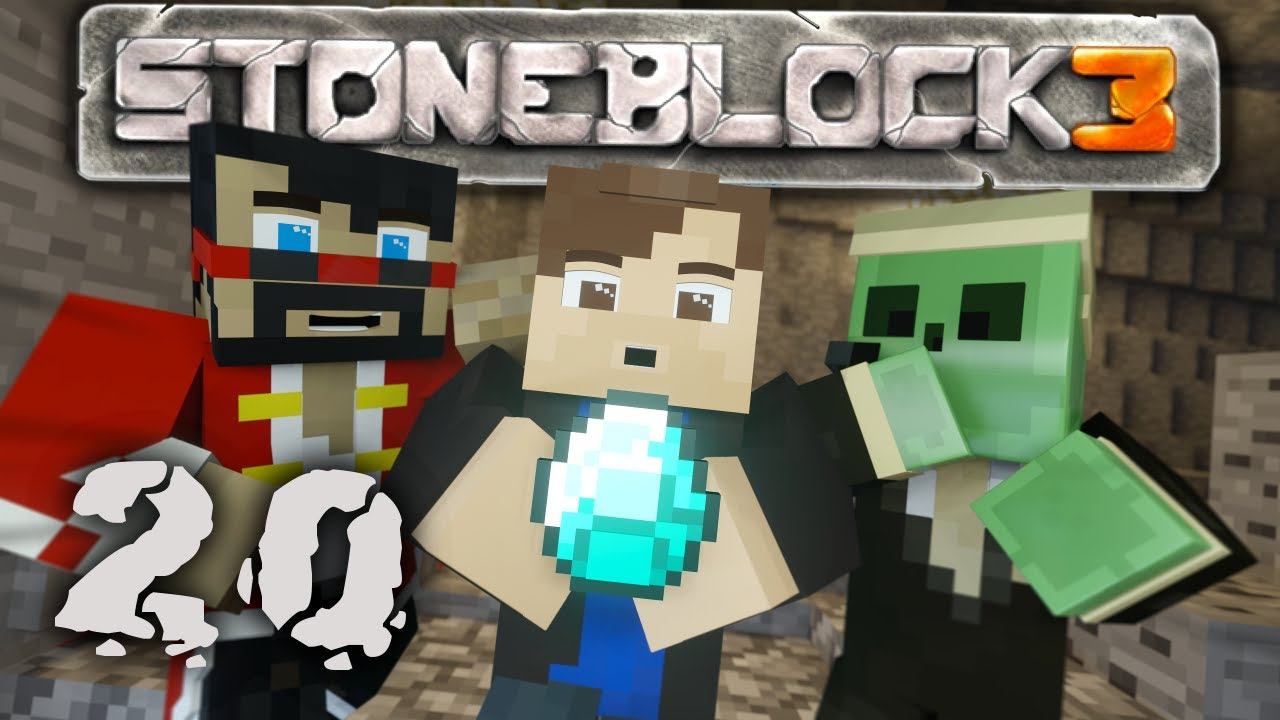 STONEBLOCK 3 MODDED MINECRAFT 1.18 ft. CaptainSparklez & PeteZahHutt - Ep. 20 смотреть онлайн