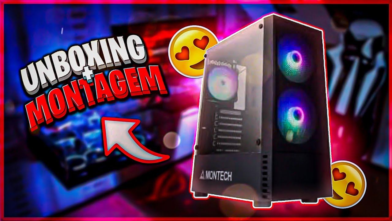 UNBOXING E MONTAGEM DO GABINETE MONTECH X2 MESH 📦 DA TERABYTE смотреть онлайн