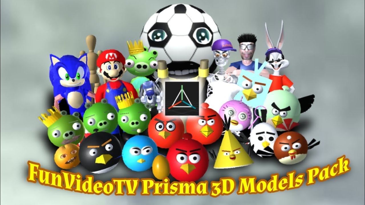 FunVideoTV Prisma 3D Models Pack 2.0 Update Download (Link in the pinned comment) смотреть онлайн