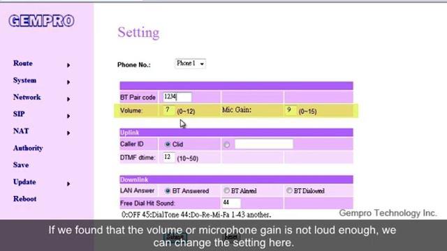 3G GSM VoIP Gateway (GP-710/712 Setting Instruction) Gempro смотреть онлайн