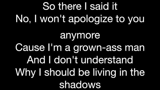 There I said it KARAOKE version Adam Lambert смотреть онлайн