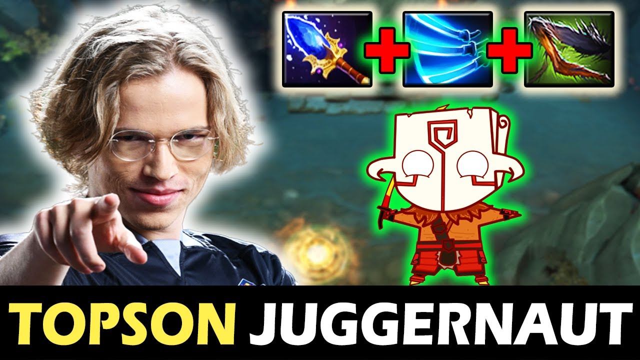 Topson tries Juggernaut Aghanim's Scepter with Spider Legs — IMBA! DOTA 2 смотреть онлайн