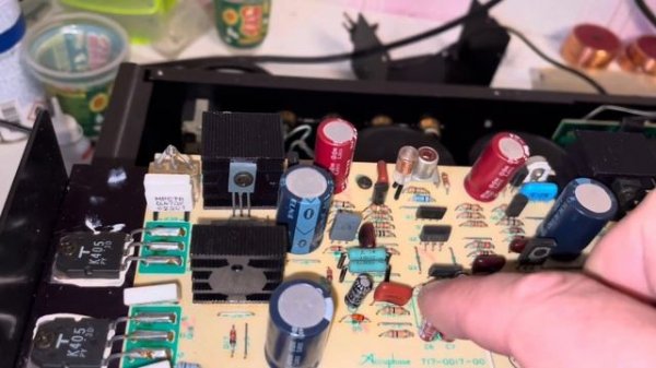 Accuphase E-303X профилактика. Часть 1