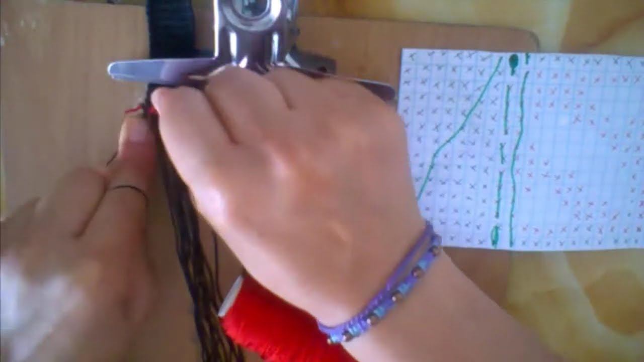 Pulsera con el LOGO de DOTA 2 de hilo-Macramé. смотреть онлайн