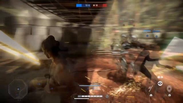 Darth Vader Is Unbeatable! Battlefront 2 Funny Gameplay смотреть онлайн