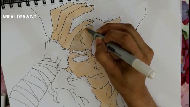 drawing Senku step by step - DR.STONE OP смотреть онлайн