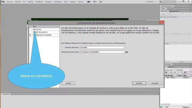 conexión de dreamweaver a un servidor local (wamp server) 1era Parte смотреть онлайн