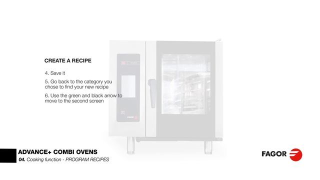 Fagor Industrial Advance Generation: 04 Cooking function-Program recipes смотреть онлайн