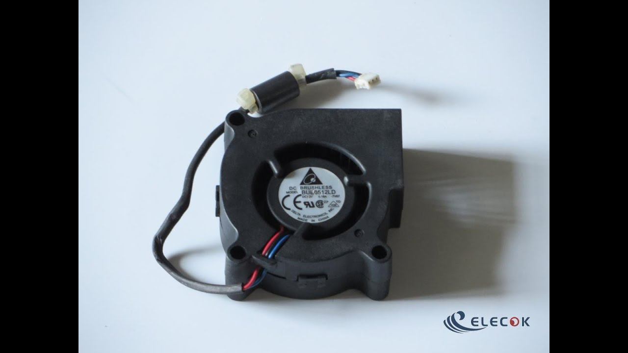 DELTA BUB0512LD 12V 0.18A 3wires cooling fan смотреть онлайн
