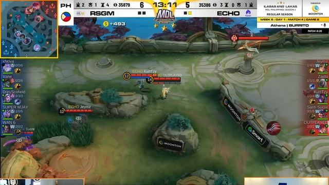 MDL PH S2 W5D1 RSGM vs ECHO Game 2 смотреть онлайн