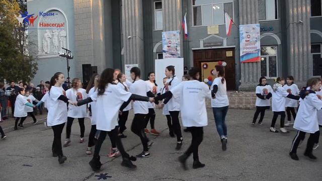 Ленино, Музыкальная общественно-патриотической акция «Крымская весна» смотреть онлайн