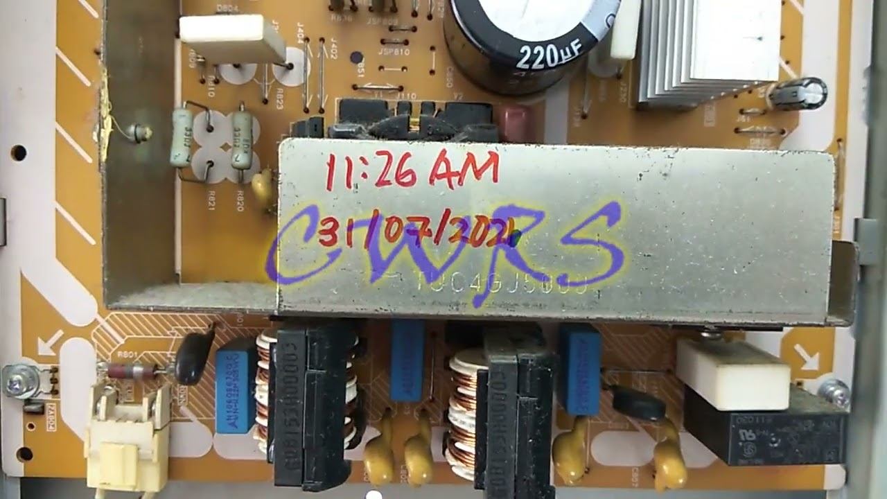 Panasonic TX-32LE8M board test video смотреть онлайн