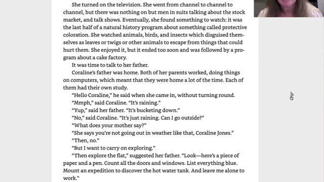 First Chapter Friday: Coraline by Neil Gaiman смотреть онлайн