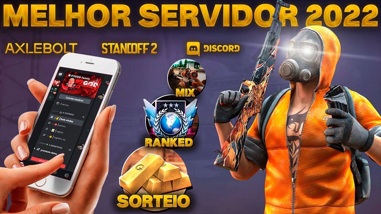 Melhor SERVIDOR De STANDOFF 2 No DISCORD | Sorteios, Ranked, Mix E Mais...
