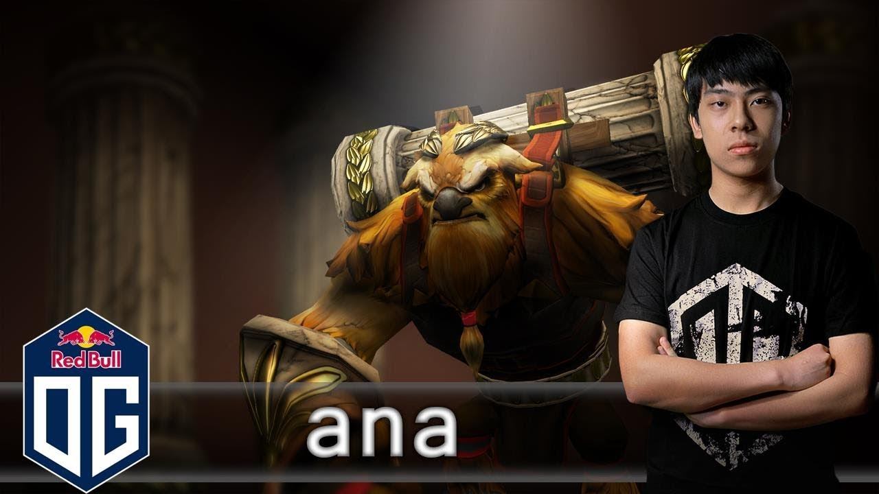 OG.ana Earthshaker Gameplay - Unranked Match - OG Dota 2. смотреть онлайн