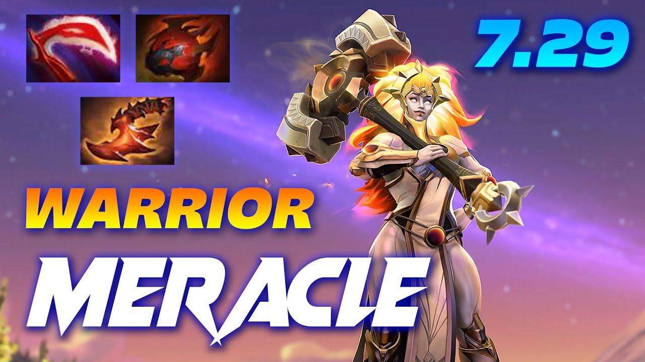 Meracle Dawnbreaker IMBA WARRIOR 7.29 - Dota 2 Pro Gameplay [Watch & Learn] смотреть онлайн