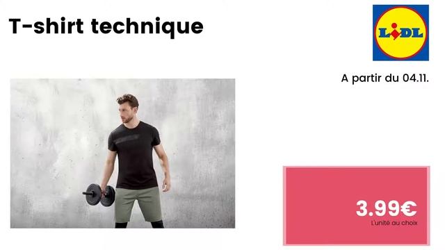 💥 ARRIVAGE LIDL💥 SPORT ET SANTÉ - 4 novembre 2021 - 11 OFFRES - FRANCE смотреть онлайн