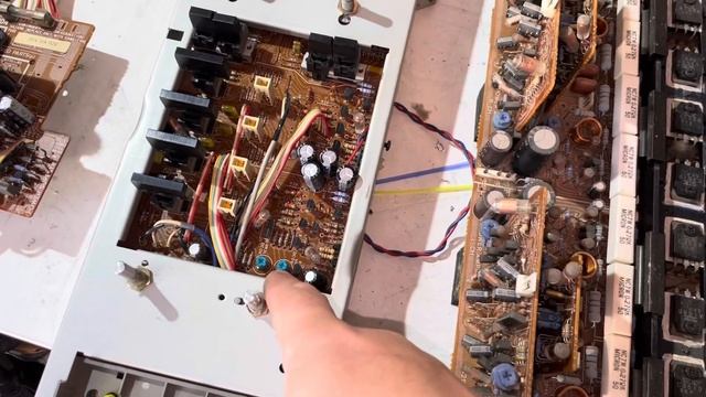 Sansui au-d707x decade (№2) профилактика. Часть 1 смотреть онлайн