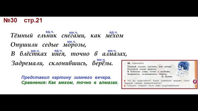 Руский язык учебник. 3 класс. Часть 2. Канакина В. П. Упраж.30 ответы смотреть онлайн