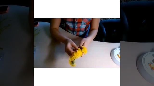 Делаем венок из одуванчиков/легко и просто! смотреть онлайн
