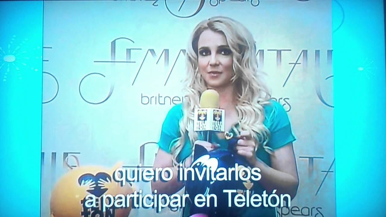 Britney Spears - Teleton México 2011 (Commercial/ TV Appearance) смотреть онлайн