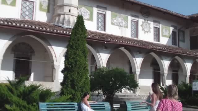 Крым. Бахчисарай. Ханский дворец. смотреть онлайн