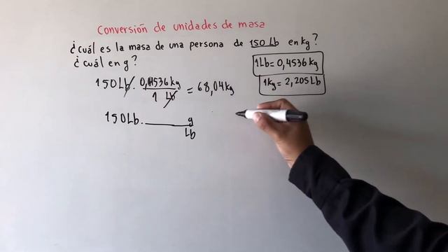¿Cual es la masa de una persona de 150 lb en kg?¿cual en g? смотреть онлайн
