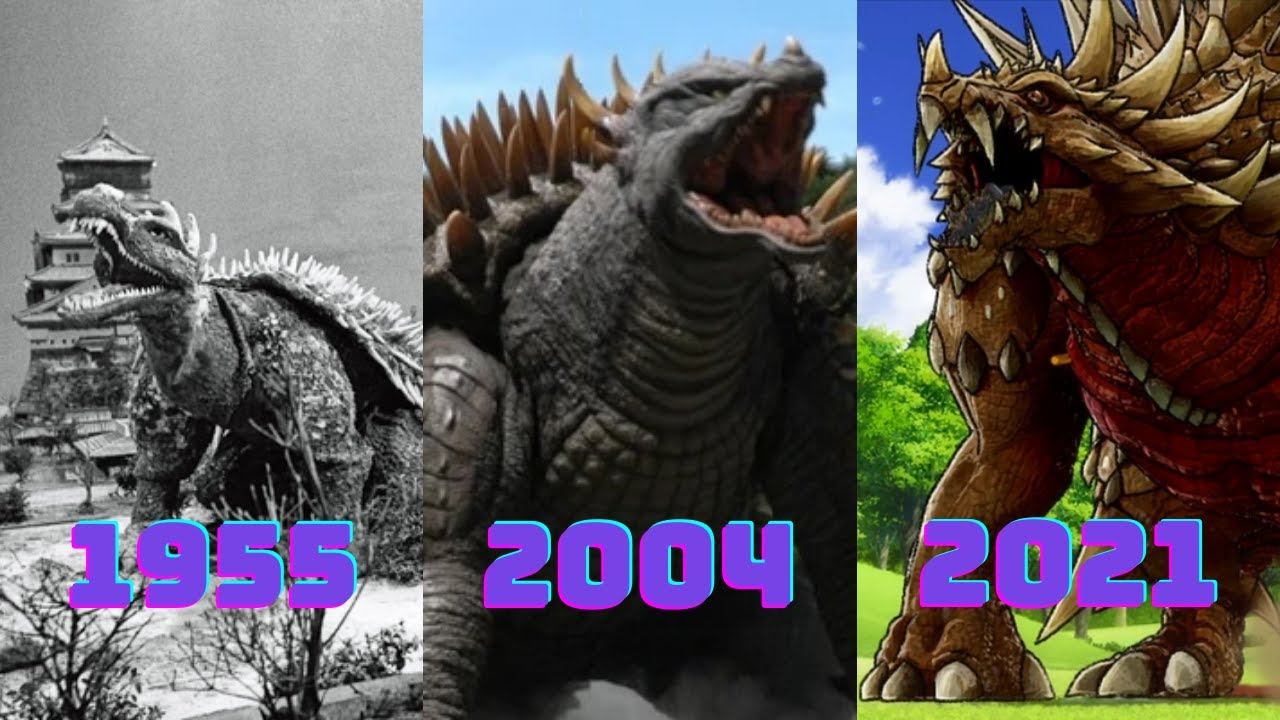 EVOLUTION OF ANGUIRUS IN MOVIES AND CARTOONS(1955-2021) смотреть онлайн