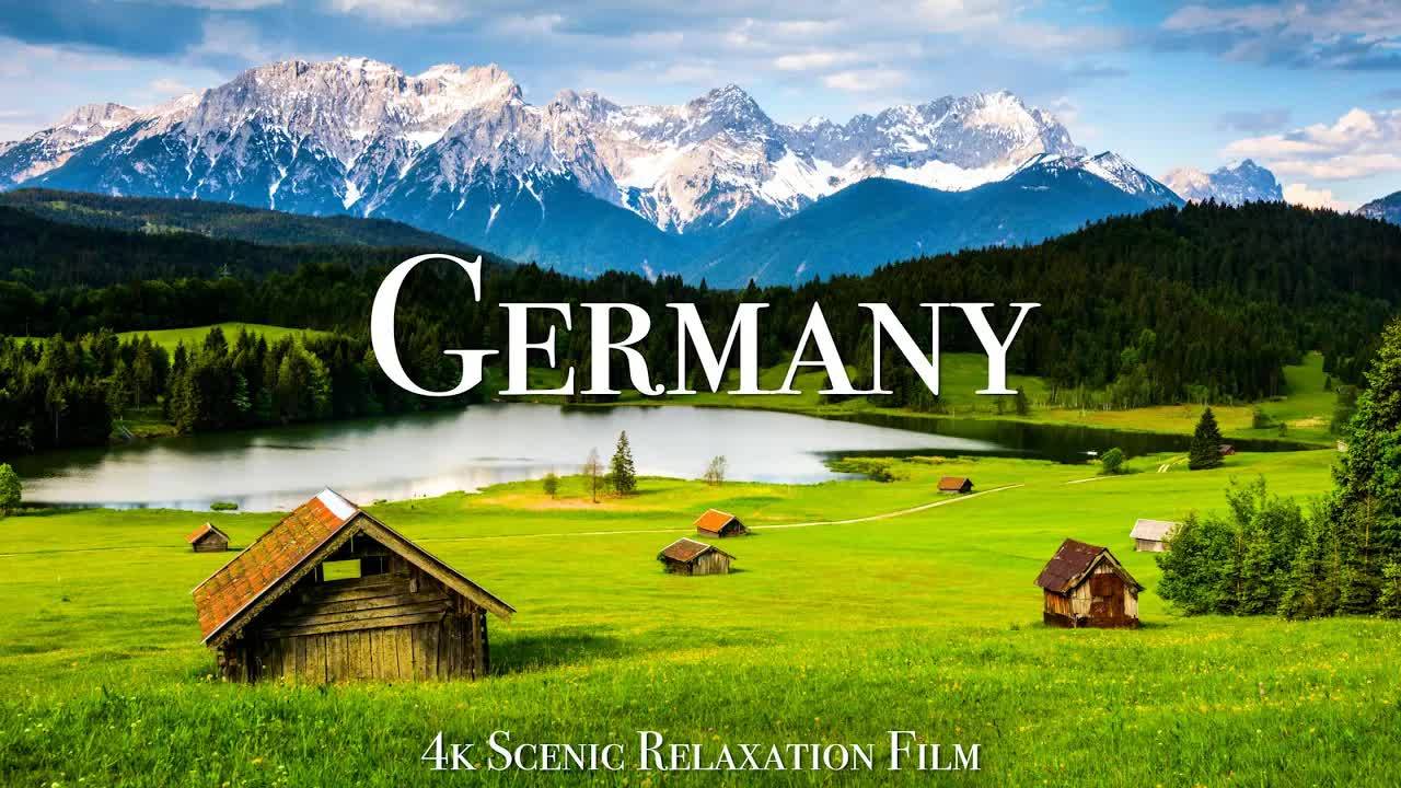 Germany 4K - Scenic Relaxation Film With Inspiring Music смотреть онлайн