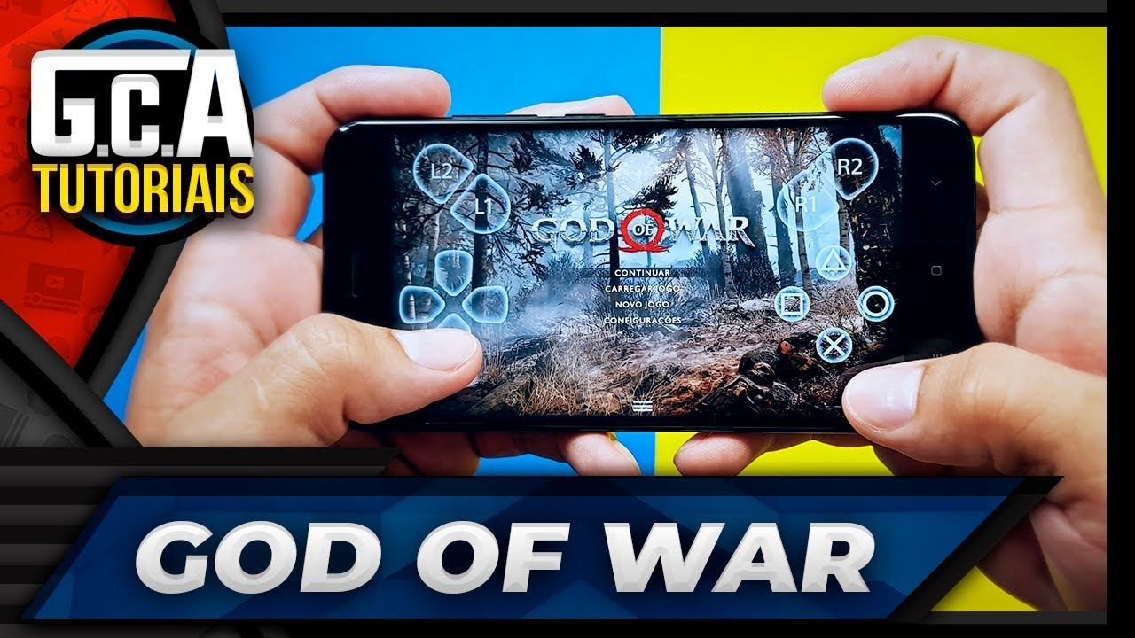 JOGUEI O NOVO GOD OF WAR de PS4 no ANDROID!? - veja como eu fiz! смотреть онлайн