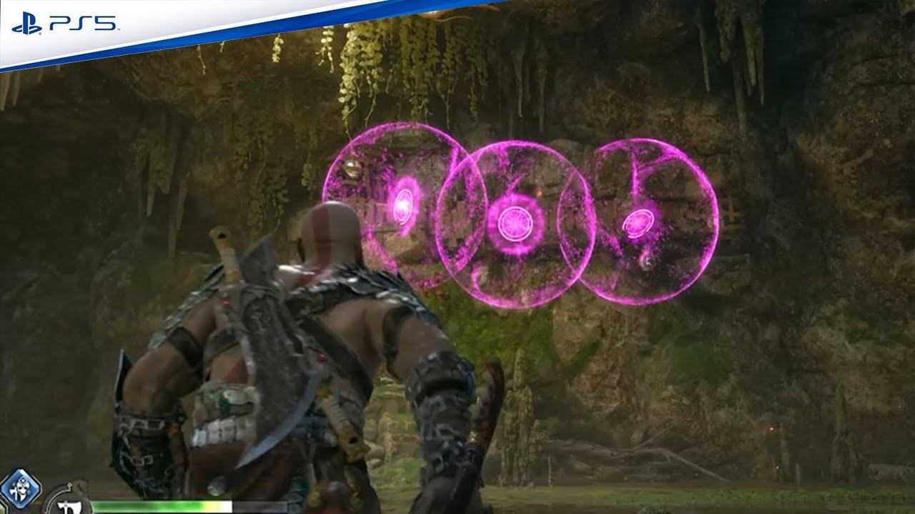 God Of War Ragnarok - How To Solve Chest Puzzle In Mysterious Orb Mission Vanaheim смотреть онлайн