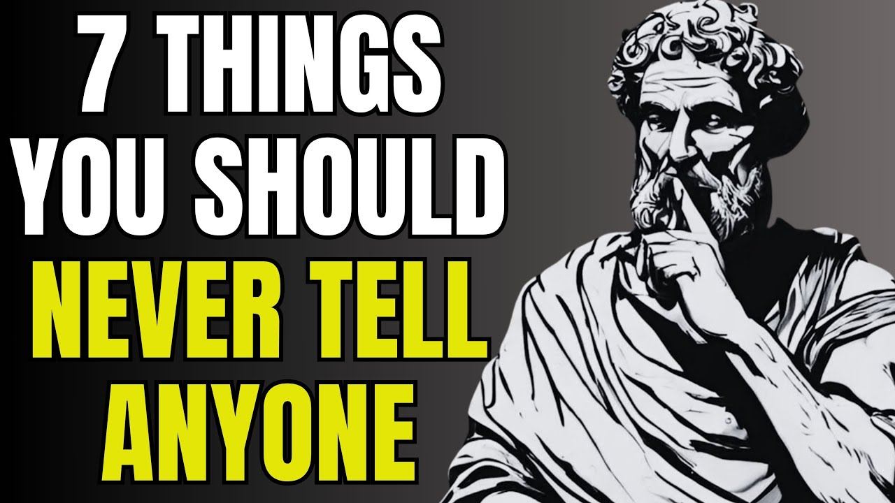 7 Stoic Things You Should Always Keep Silent - BECOME A TRUE STOIC | Stoicism смотреть онлайн