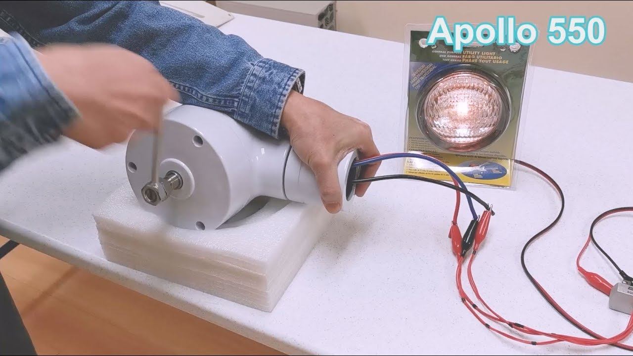 Apollo 550 Watt Wind Generator смотреть онлайн