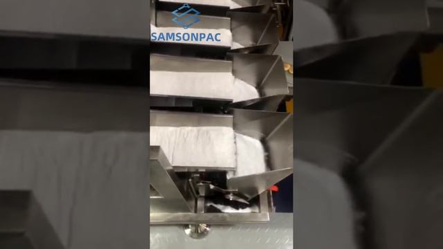 4 линейная весовая головка с Z конвейером / 4 linear weight head with Z conveyor смотреть онлайн