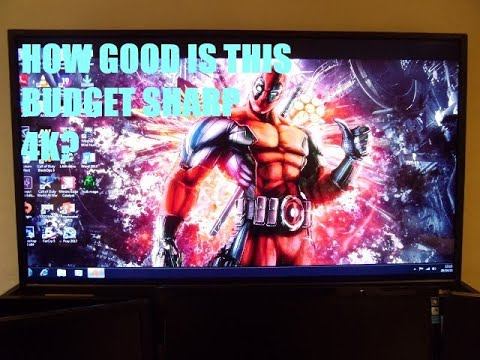BRAND NEW SHARP LC4 40UI7552K FULL REVIEW смотреть онлайн