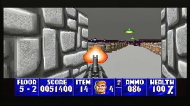 Wolfenstein 3d (3DO) - Trail of the Madman - Part 1/3 смотреть онлайн