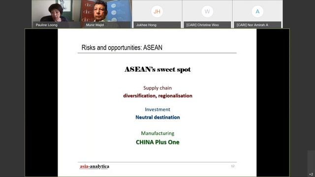 CARI Briefings Webinar: How Can ASEAN Bounce Back: China's Economic Trajectory & ASEAN смотреть онлайн