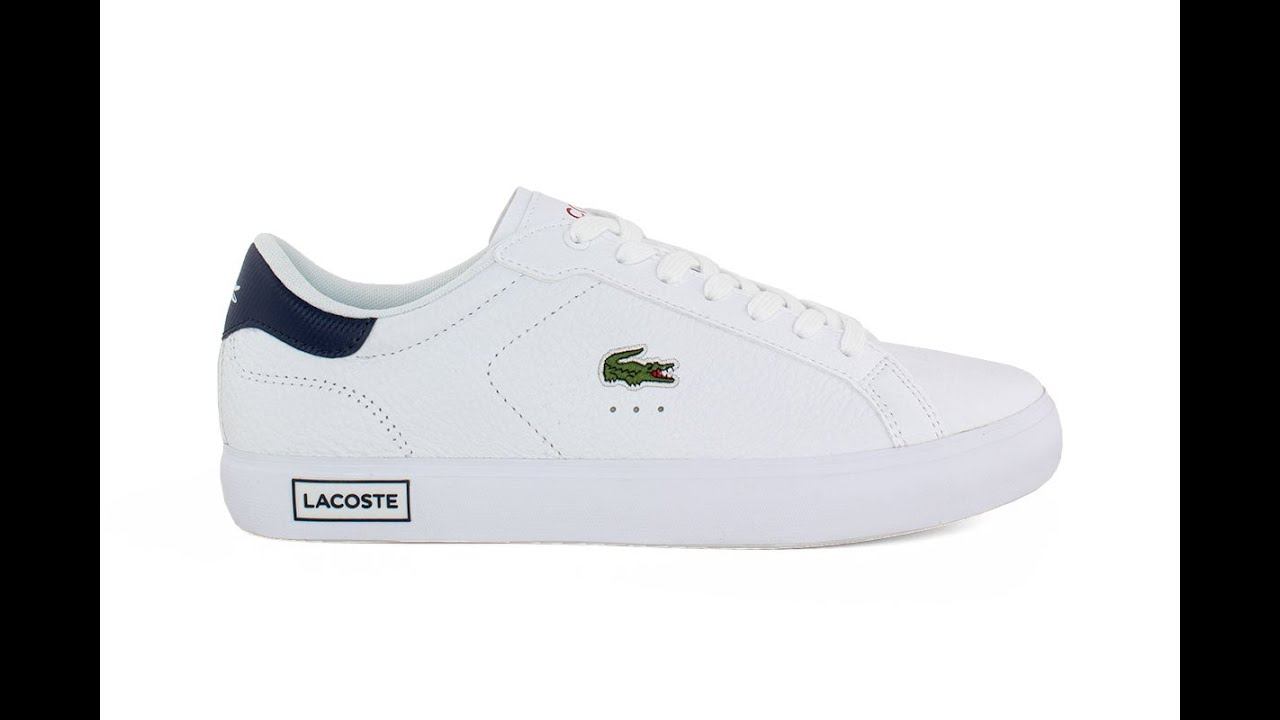 Lacoste Ανδρικό Sneaker Λευκό Powercourt 0721 7-41SMA0028407 смотреть онлайн