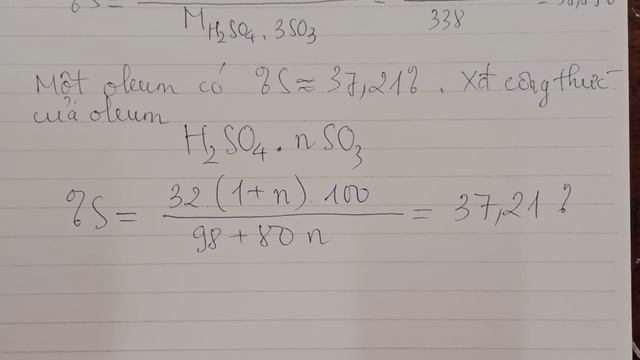 khái niệm, lập công thức oleum - phần 1 link phần 2 ở phần mô tả смотреть онлайн
