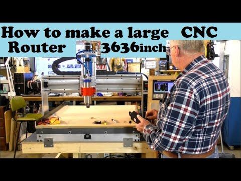 Everything you need to do to make a 36/36 inch CNC Router смотреть онлайн