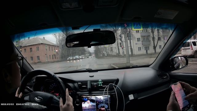 Экзамен в ГИБДД 40 минут