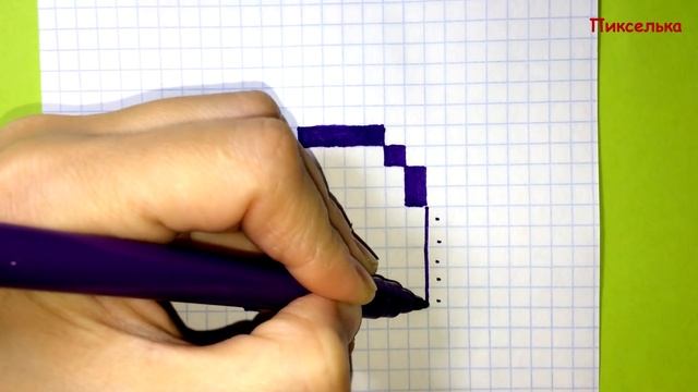 Как Рисовать Наушники по Клеточкам ♥ Рисунки по Клеточкам #pixelart