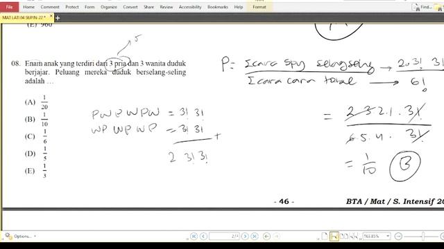 LATIHAN (4) MATEMATIKA SAINTEK No 01 s.d. No 16 , SUPER INTENSIF PERSIAPAN UTBK 2022 смотреть онлайн